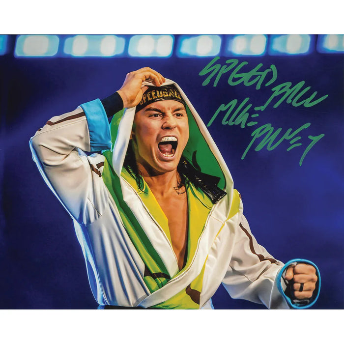 Speedball Mike Bailey Screaming 8 x 10 Promo - AUTOGRAPHED
