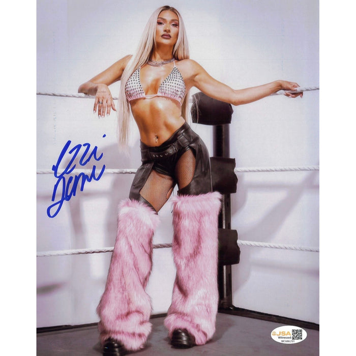 Izzy Dame 8x10 Metallic Promo - JSA Autographed