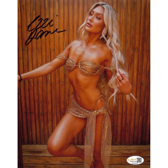 Izzy Dame 8x10 Metallic Promo - JSA Autographed
