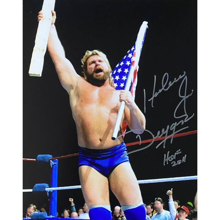 Hacksaw Jim Duggan Promo - Autographed