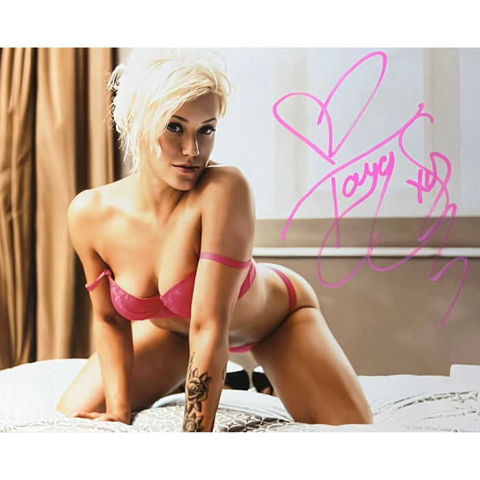 Taya Valkyrie 8 x 10 Promo - AUTOGRAPHED