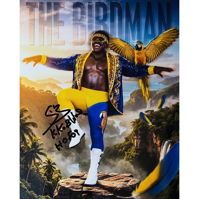 Koko B Ware Metallic 8x10 Promo - Autographed