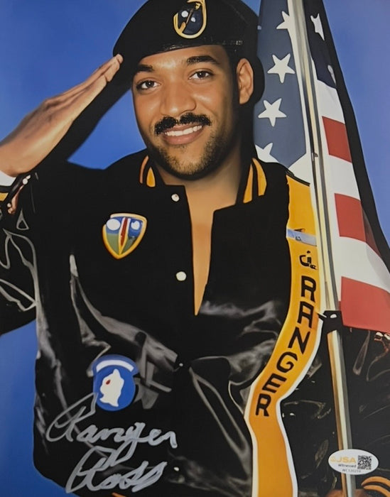 Ranger Ross 8x10 Promo - JSA Autographed