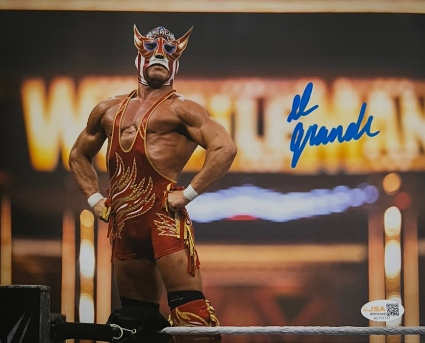 El Grande Americano 8x10 Promo - JSA Autographed