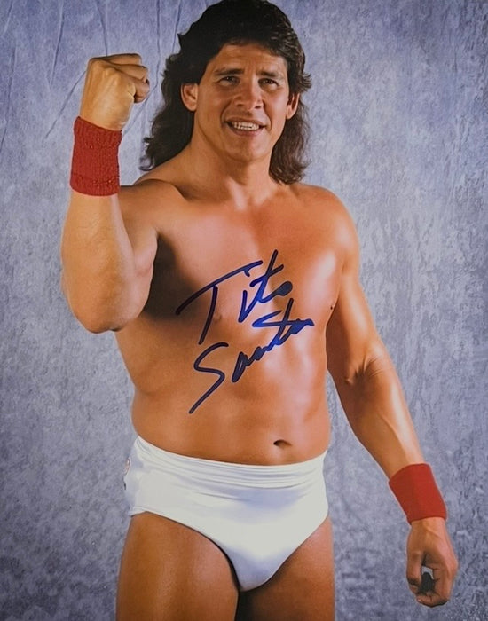 Tito Santana 8x10 Promo - Autographed