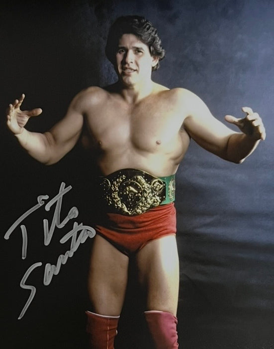 Tito Santana 8x10 Promo - Autographed