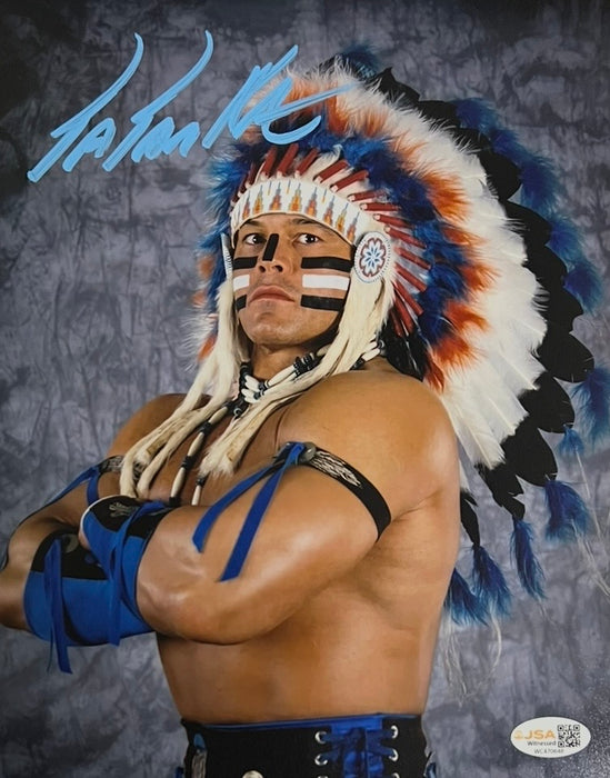 Tatanka 8x10 Promo - JSA Autographed