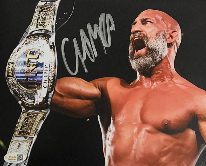 Tommaso Ciampa 8x10 Promo - JSA Autographed