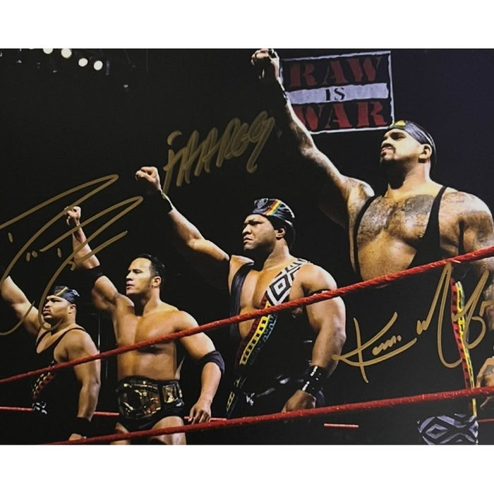 Nation Of Domination 8x10 Promo - Triple Autographed