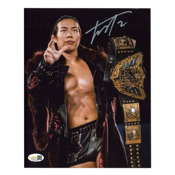 Konosuke Takeshita 8x10 Promo - JSA Autographed
