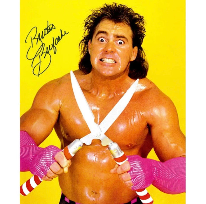 Brutus The Barber Beefcake 8x10 Promo - Autographed