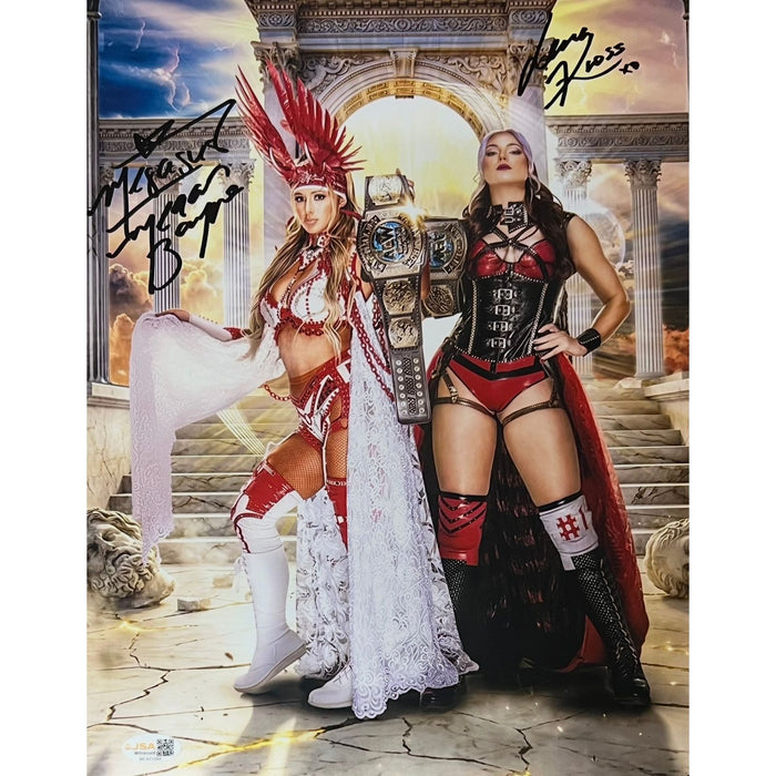 Divine Dominion 11x14 Metallic Poster  - JSA Dual Autographed
