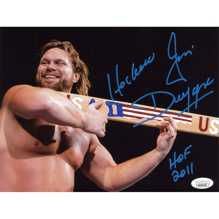Hacksaw Jim Duggan 8x10 Promo - JSA Autographed