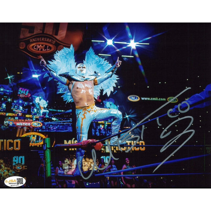 Mistico 8x10 Promo - JSA Autographed