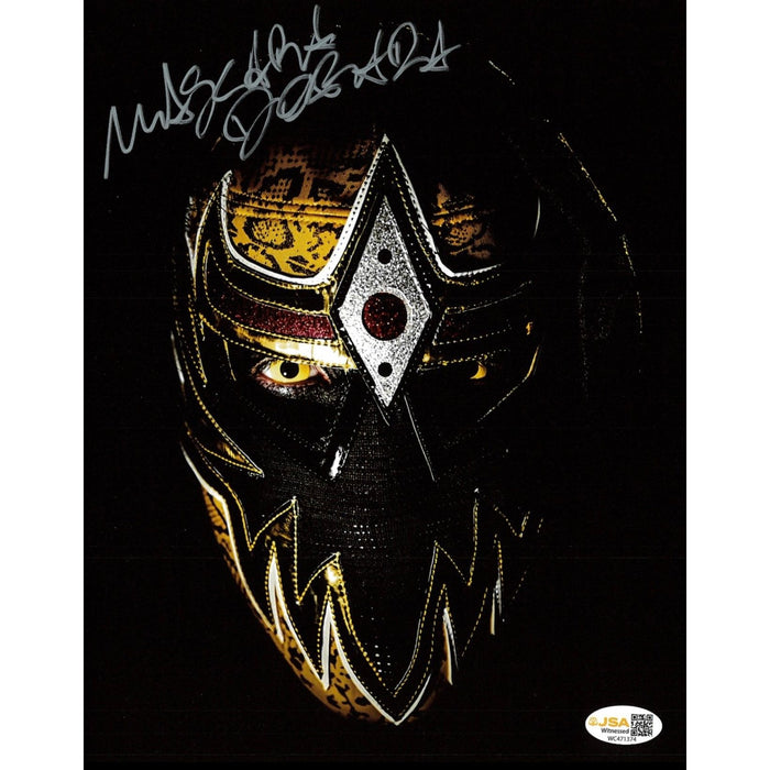 Mascara Dorada 8x10 Promo - JSA Autographed