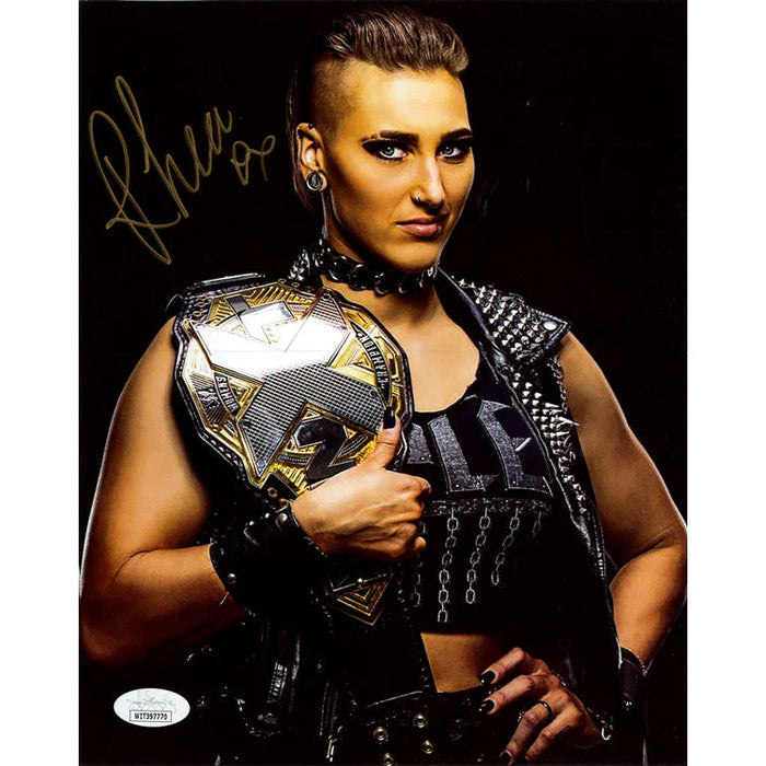 Rhea Ripley 8 x 10 Promo - JSA Autographed