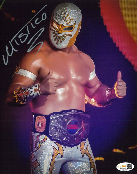 Mistico 8x10 Promo - JSA Autographed
