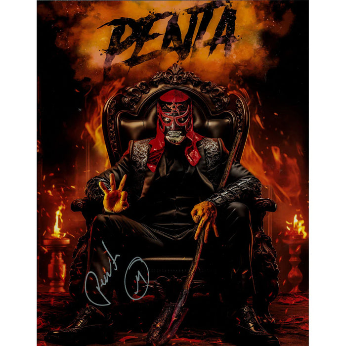 Penta El Zero Metallic 8x10 Promo - Autographed