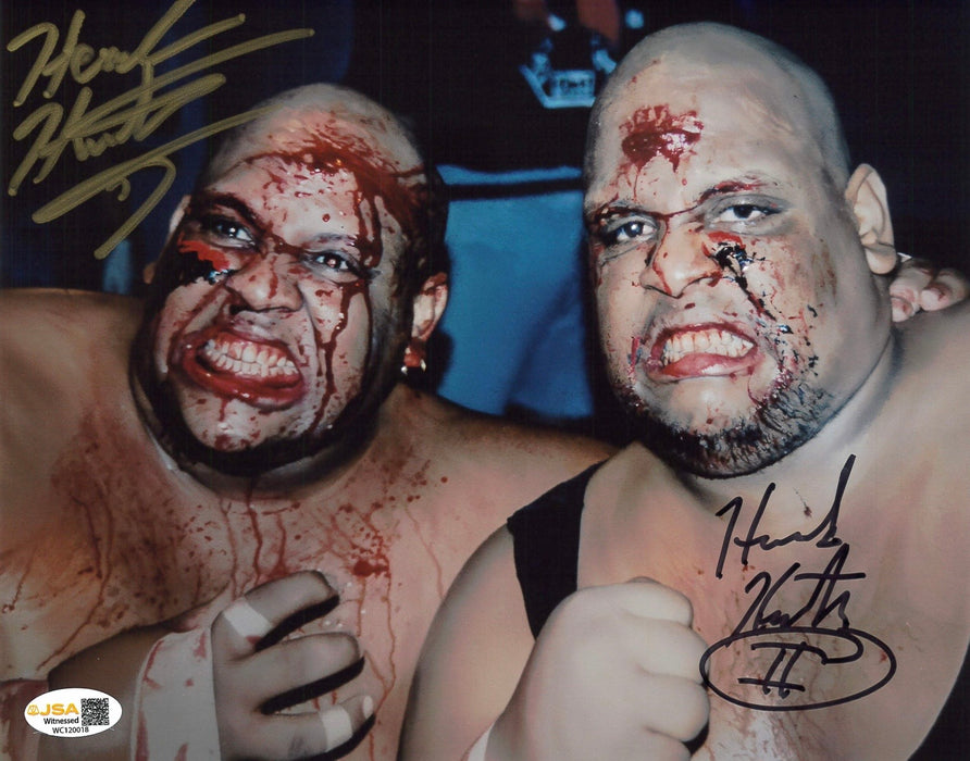 Headhunters 8x10 Promo - JSA Dual Autographed