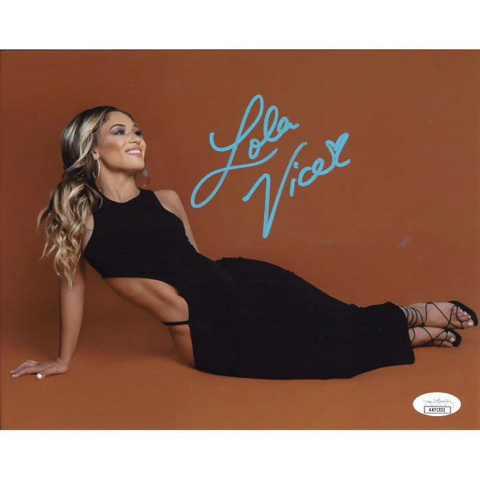 Lola Vice 8x10 Promo - JSA Autographed