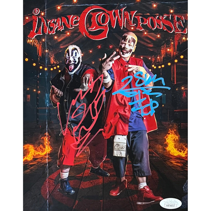 Insane Clown Posse AsylumGFX METALLIC 8 x 10 Promo  - AUTOGRAPHED