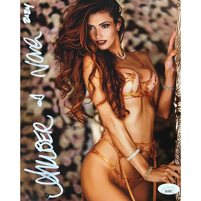 Amber Nova 8 x 10 Promo - JSA Autographed