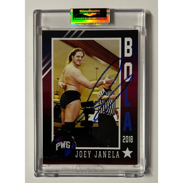 Joey Janela - Official PWG Bola 2018 Trading Card - Autographed