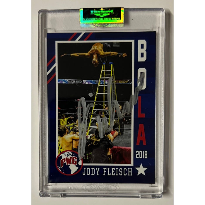 Jody Fleisch - Official PWG Bola 2018 Trading Card - Autographed