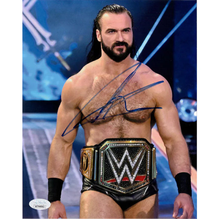 Drew McIntyre 8x10 Promo - JSA Autographed
