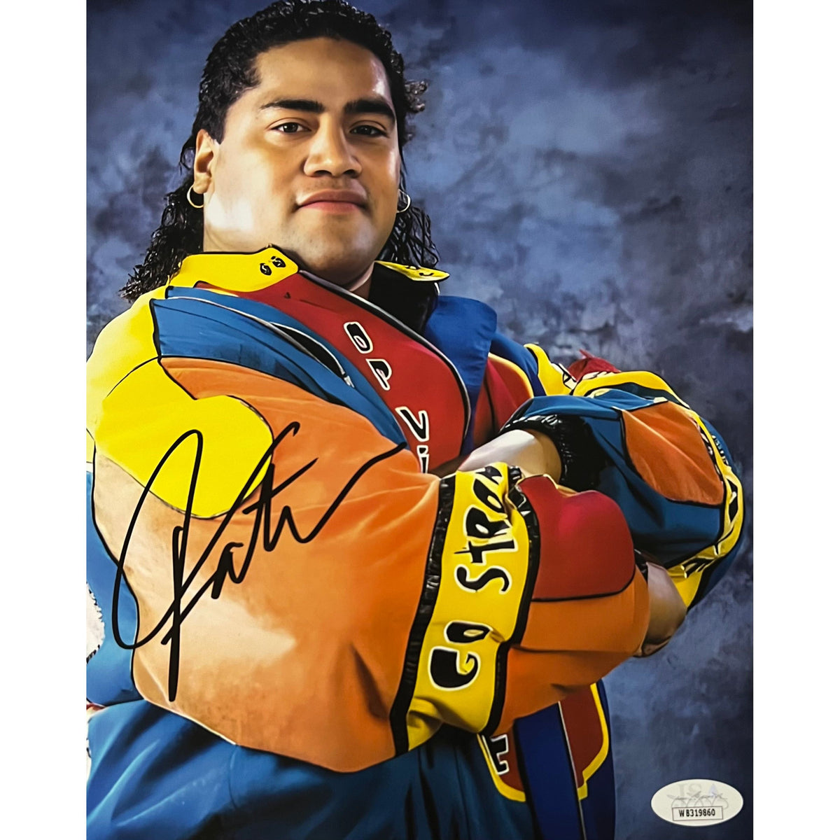 Fatu Promo - JSA Autographed — Highspots UK