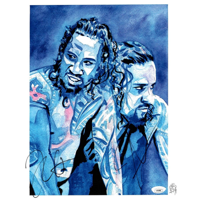 The Usos Schamberger 11 x 14 Poster - JSA AUTOGRAPHED 