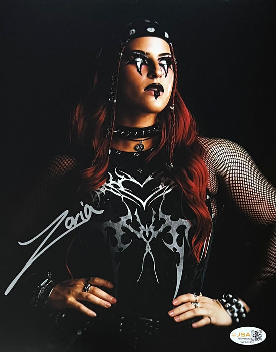 Zaria 8x10 Promo - JSA Autographed