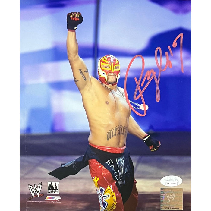 Rey Mysterio 8x10 PF - JSA Autographed