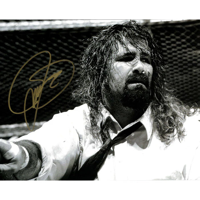Mick Foley Mankind HIAC 8x10 Promo - Autographed