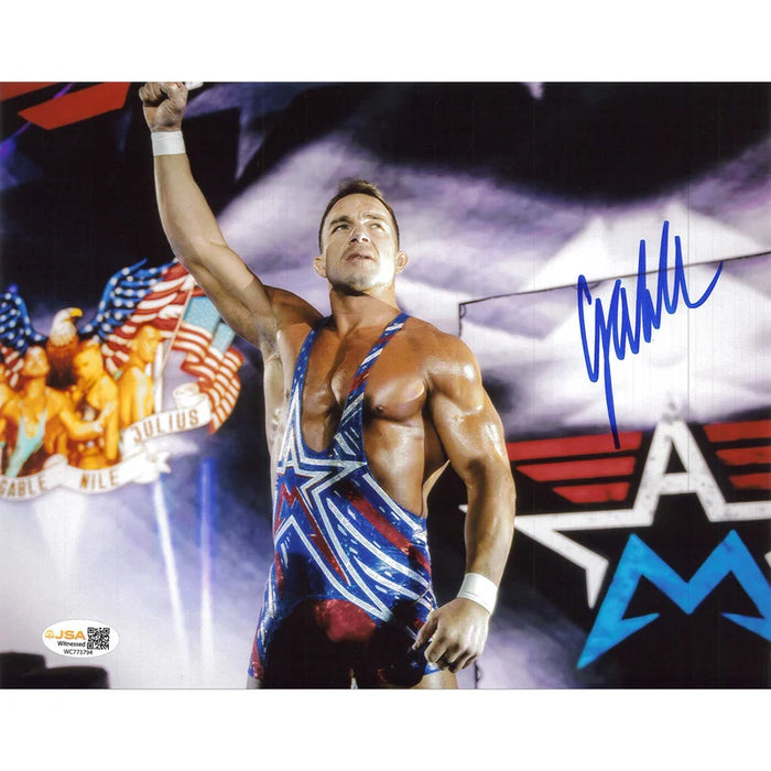 Chad Gable 8x10 Promo - JSA Autographed
