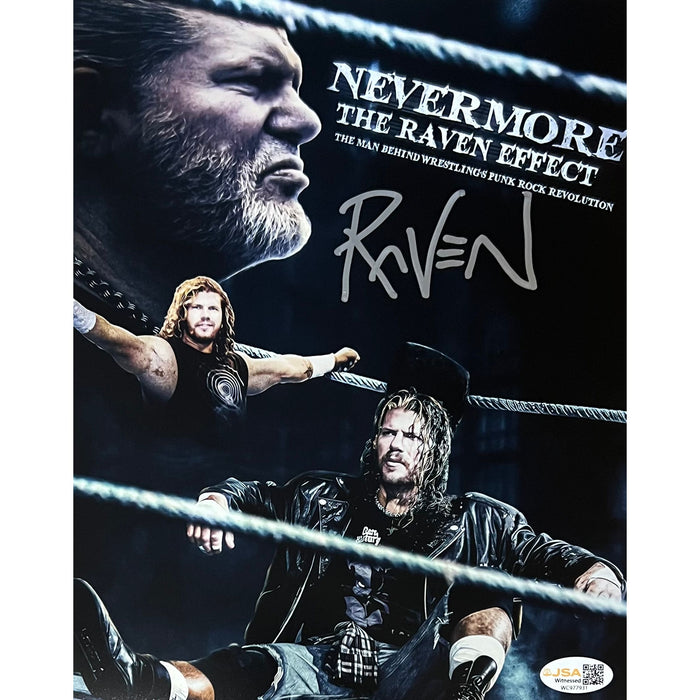 Raven 8x10 Promo - JSA Autographed