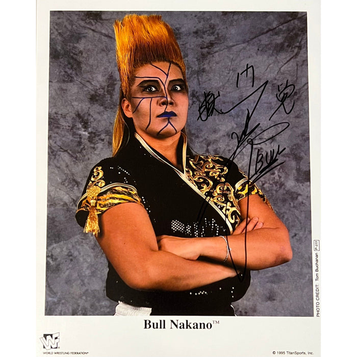 Bull Nakano Promo ( RP ) - Autographed