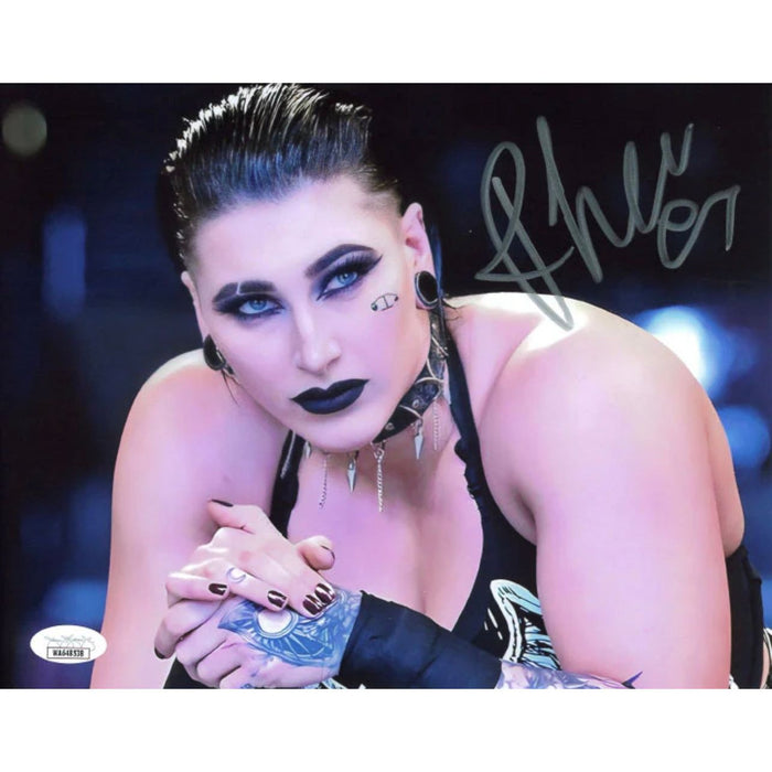 Rhea Ripley Close Up Hands 8 x 10 Promo - JSA AUTOGRAPHED