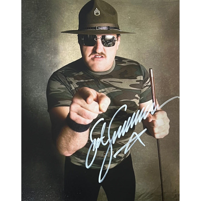 Sgt Slaughter 8x10 Promo - Autographed