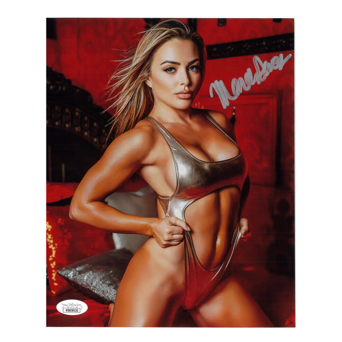 Mandy Sacs Metallic 8x10 Promo - JSA Autographed