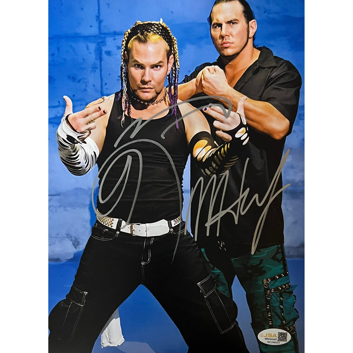 The Hardy Boyz 8x10 Promo - JSA Dual Autographed