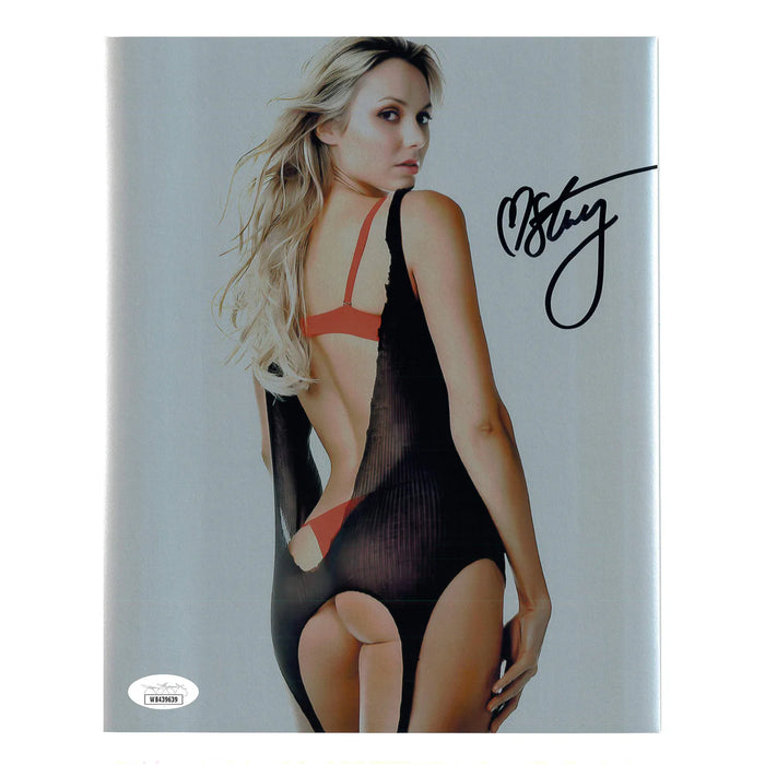 Stacy Keibler Metallic 8x10 Promo - JSA Autographed