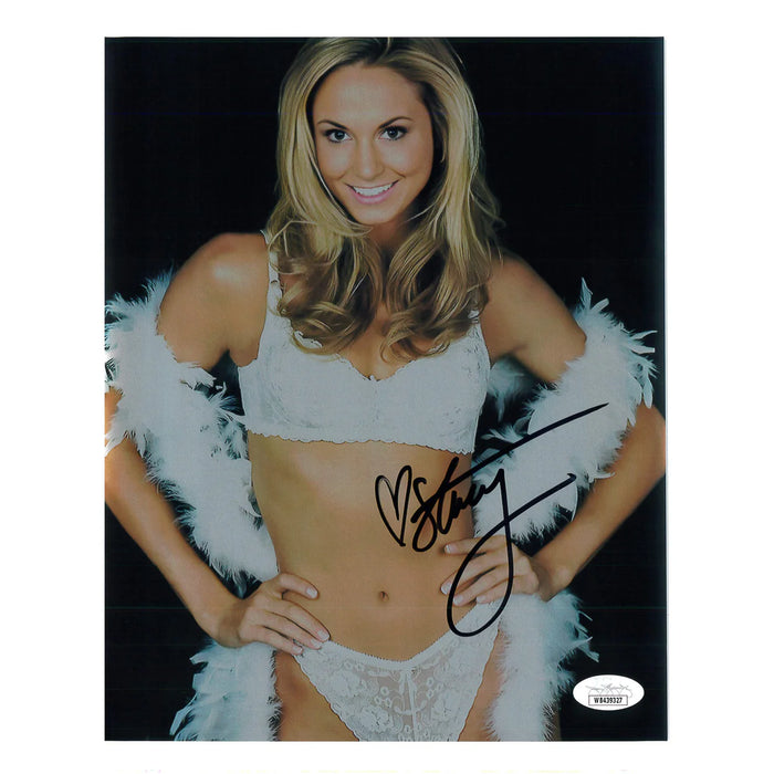 Stacy Keibler Metallic 8x10 Promo - JSA Autographed