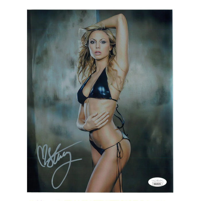 Stacy Keibler Metallic 8x10 Promo - JSA Autographed