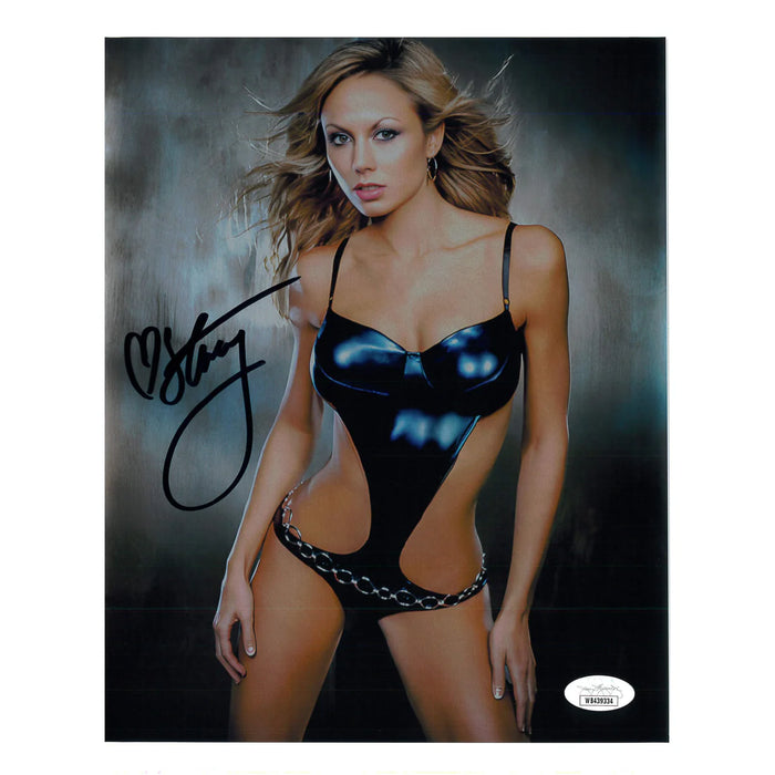 Stacy Keibler Metallic 8x10 Promo - JSA Autographed