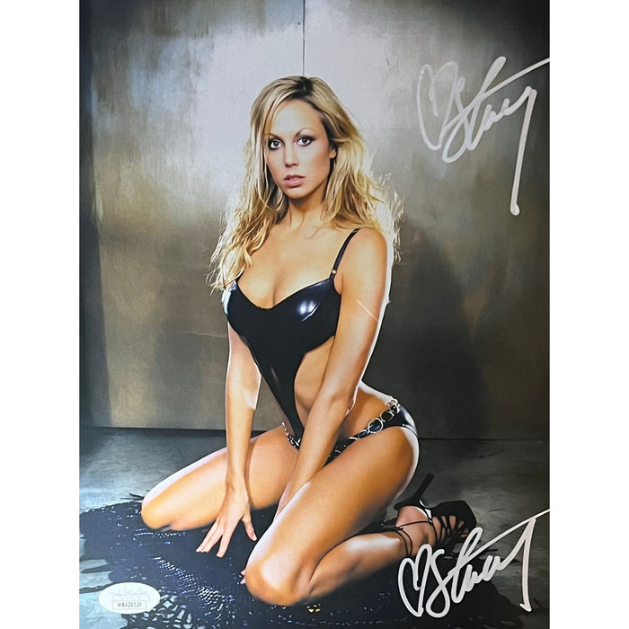 Stacy Keibler Metallic 8x10 Promo - JSA Autographed