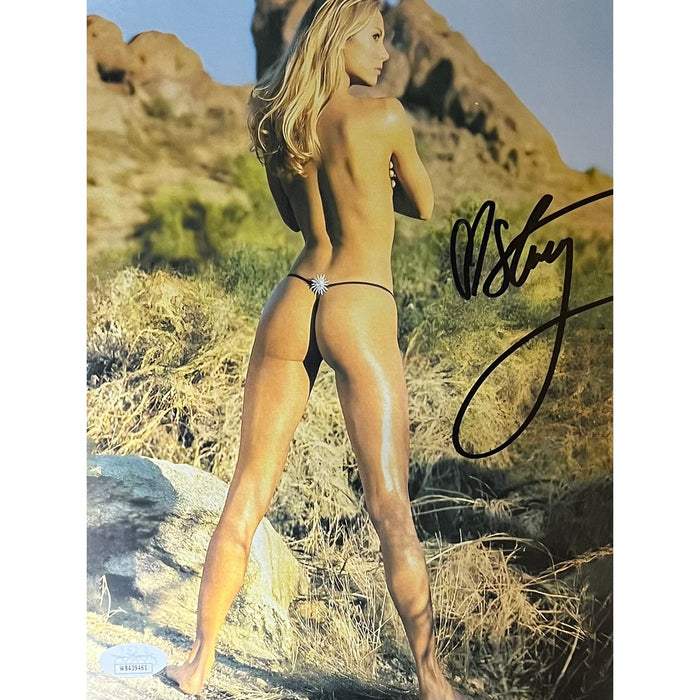 Stacy Keibler Metallic 8x10 Promo - JSA Autographed