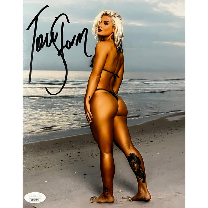 Toni Storm 8x10 Promo - JSA Autographed