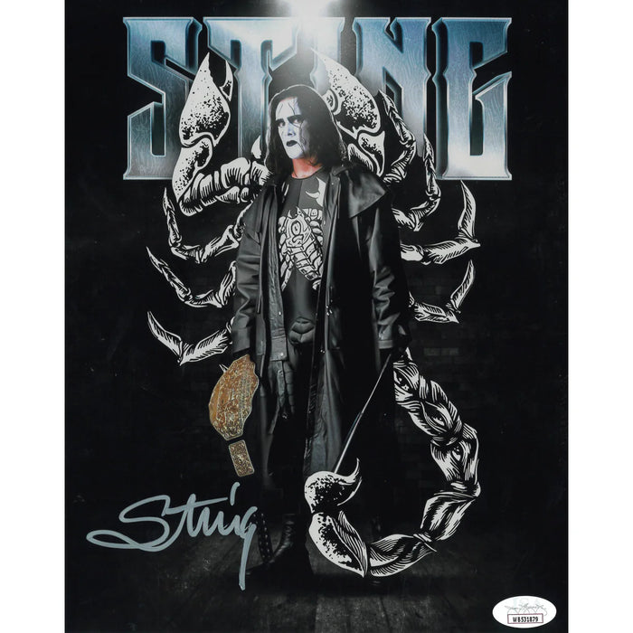 Sting Scorpion AsylumGFX METALLIC 8 x 10 Promo - JSA AUTOGRAPHED