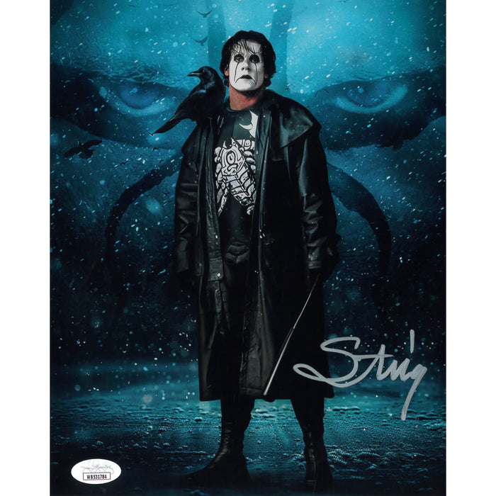 Sting AsylumGFX METALLIC 8 x 10 Promo - JSA AUTOGRAPHED